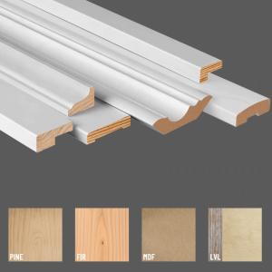 Wholesale FSC CC Mdf Pine Wood Moulding Decorative Wood Strips For Furniture from china suppliers