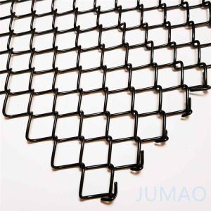 Wholesale 16mm Hole Coiled Flexible Fireplace Mesh Curtain Screen Screen from china suppliers
