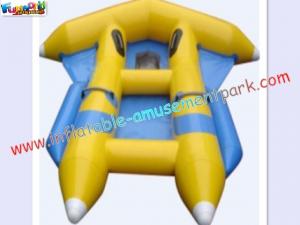 China Customized 0.9MM PVC tarpaulin Inflatable fly-fish Boat Toys for Kids on sale