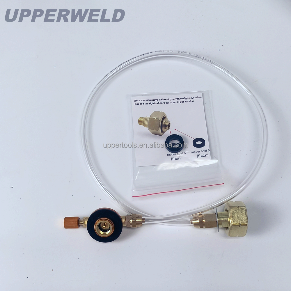 Propane Butane Gas Tank Filling Valve for Outdoor Camping Stove in Russia and Germany