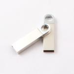 4GB 8GB 16GB Metal USB Flash Drive Laser Logo 2.0 Silver USB Memory Stick