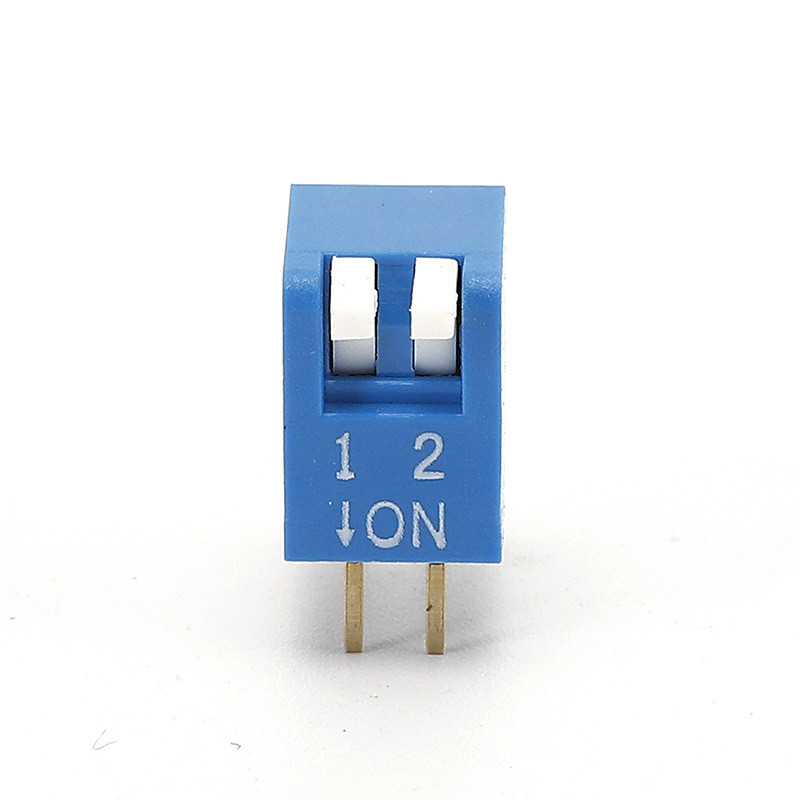 Dp-2 Red Case Golden Pins DIP Switch Dial Code Waterproof Electronic