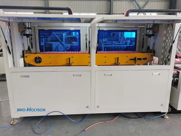 Siemens Beide Motor And 65/132mm Screw Diameter PVC Window Profile Production