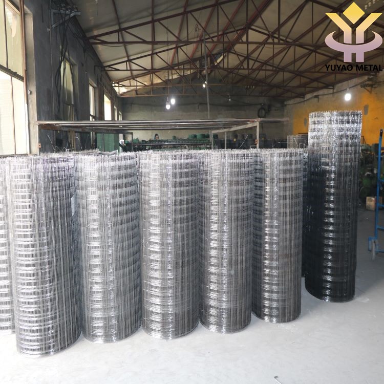 Square Hole 0.8m - 1.5m Height Welded Wire Mesh Rolls PVC Coated For Ram Wire