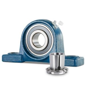 Wholesale UKP315+H2315 SS Bearings , Square Flange Mounted Ball Bearing from china suppliers