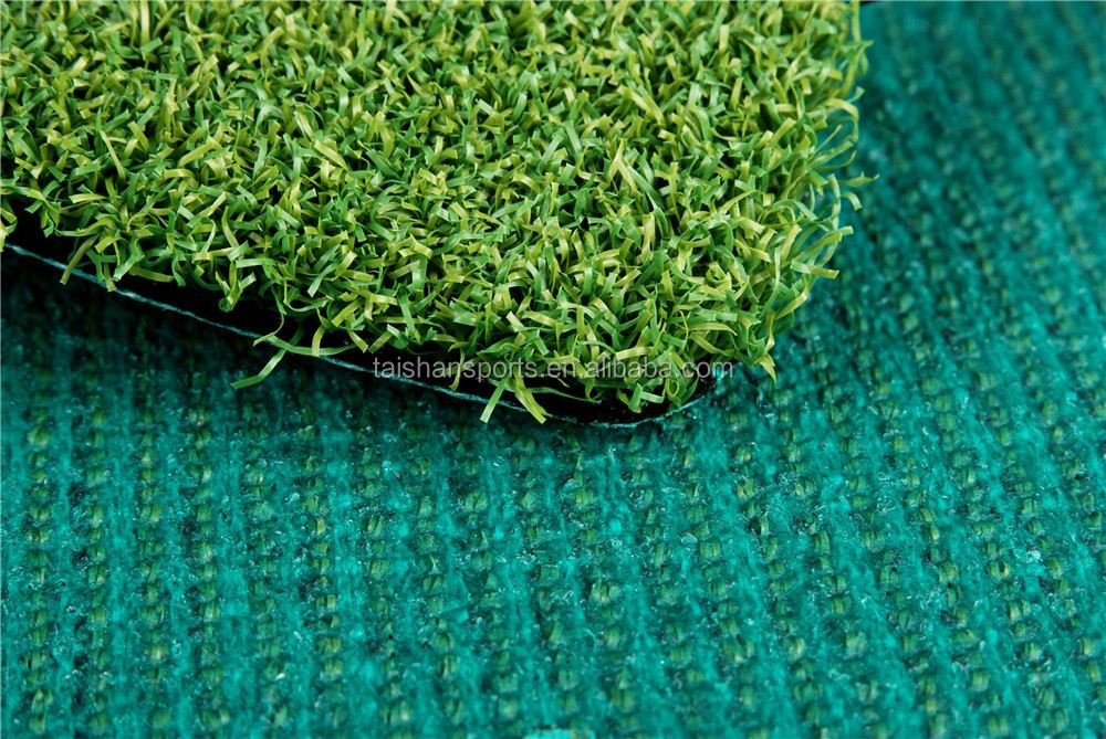 13mm Green Golf Artificial Turf For Sports Events With 230 Stitches/M Stitch Rate And 6500 Dtex