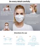 Kn95 Respirator Safety Mask Melt Blown Filter Personal Care Safety Breathing
