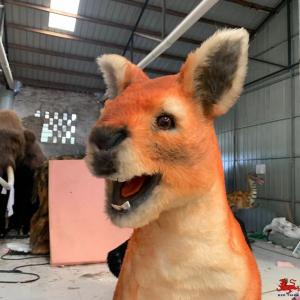 Wholesale 1.8m Realistic Animatronic Animals Kangaroo For Theme Park from china suppliers