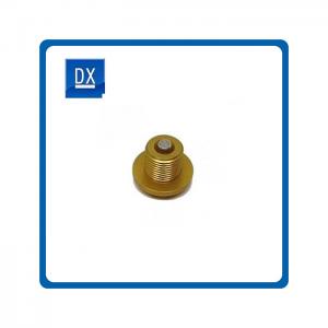 China Gold Plug Magnetic Drain Plug M16x1.5 Magnetic Oil Sump Drain Plug on sale