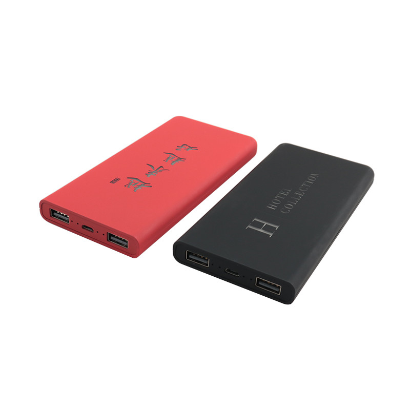 Matt Technology Portable Power Bank With Li Polymer Battery - Small White Box Package - 100% Passed Test