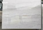 Xiamen supplier quarry direct sale 18mm Guangxi white marble glossy polished