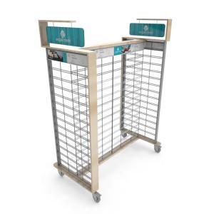 Wholesale Double Sided Jeans Display Stand For Clothing Store from china suppliers