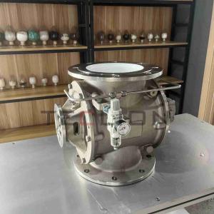 Wholesale ANSI Flange 304 Stainless Steel Rotary Valve | Customized for High Pressure Pneumatic Conveying Systems from china suppliers