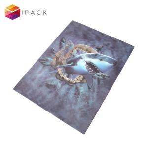 Wholesale Wholesale Custom 3D Effect Business Cards Posters Bookmarker PET Lenticular Sheet for Printing from china suppliers