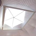 Heat Insulated Geodesic Dome Glass Door 6m Glamping Tourism Tent