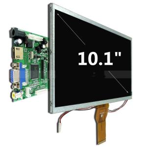 Wholesale 1024x600 Black TFT LCD 10.1in High Brightness 1000 Nits Outdoor Advertising LCD Display from china suppliers