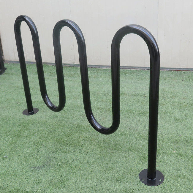 Roadside Public Curved 60kg Steel Bike Rack