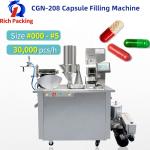 PLC Contol Hard Gelatin Semi Automatic Capsule Filling Machine
