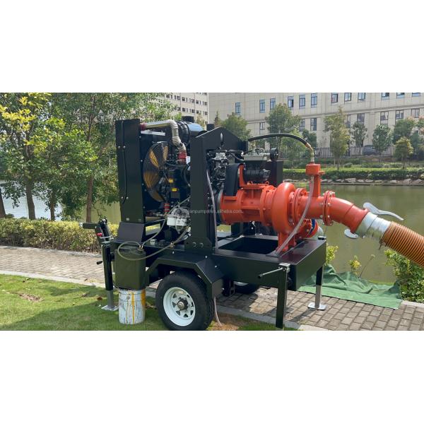 High Quality Vacuum-Assisted Priming Pump Self Priming Centrifugal Irrigation Water Pump Diesel Drainage Pump