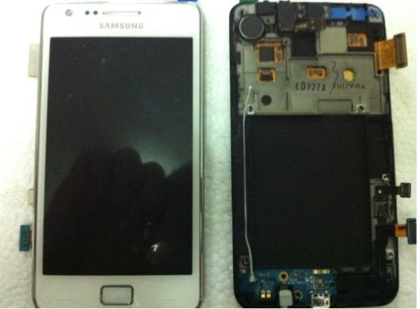 Original Quality Smartphone Replacement Parts i9100 LCD Touch assembly Color