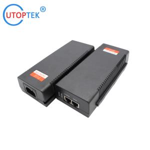 Wholesale Passive POE Injector 10/100Mbps 48V/30W, PoE Pin:4,5+/7,8- 100meters for Cameras wireless AP from china suppliers