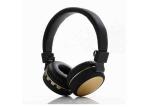 Black Waterproof Overhead Headphones . Over Ear Noise Cancelling Headphones