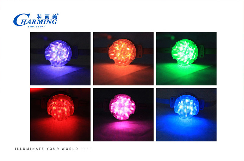 No Flicker RGB LED Pixel Lights Multiscene Waterproof For Outdoor