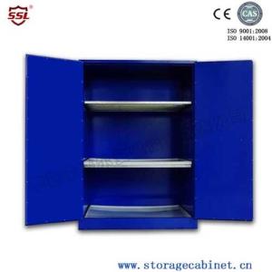 Wholesale Blue Chemical Liquid Sulfuric Corrosive Storage Cabinet With 2 Doors from china suppliers