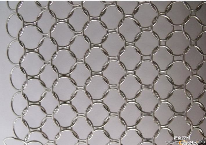Architectural Stainless Steel Wire Mesh Screen For Metal Curtains And Separations