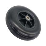8 Inch 200mm Black Wheelchair Pu Castor Wheel