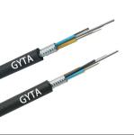 Outdoor Underground Cable GYTA 144 Core Fiber Optical Cable Loose Tube Stranded
