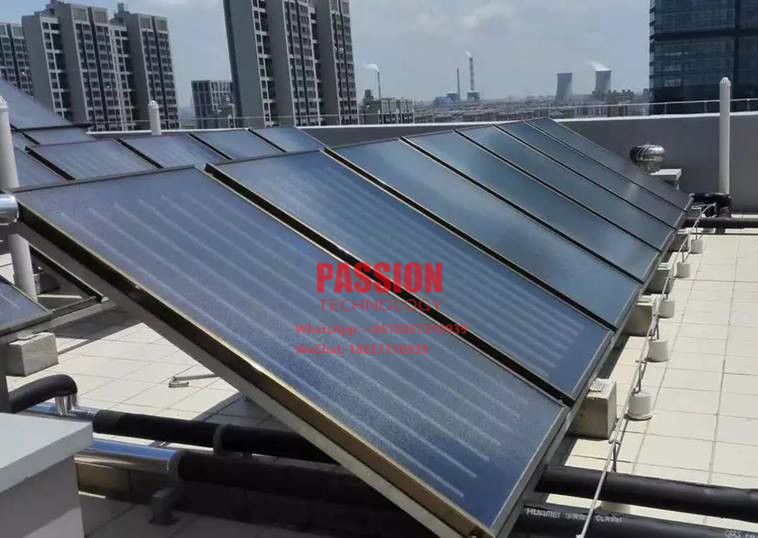 3m2 Flat Plate Solar Collector 200L Flat Panel Pool Heating Collector Water Heater