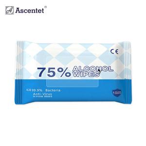 Wholesale Non Woven Antibacterial Wipes Disinfectant 75% Alcohol Wipes from china suppliers