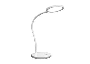 China White Smart LED Desk Lamp Eye Protection , 1100mAh Rechargeable Cordless LED Table Lamp on sale