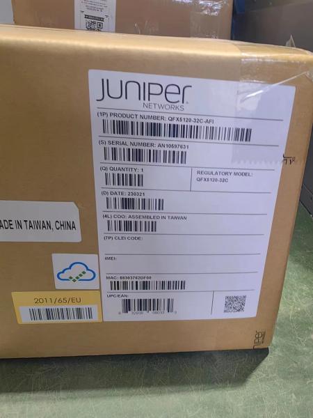 10/100/1000Mbps Juniper Products QFX5120-32C-AFI Services Gateway Full Duplex /