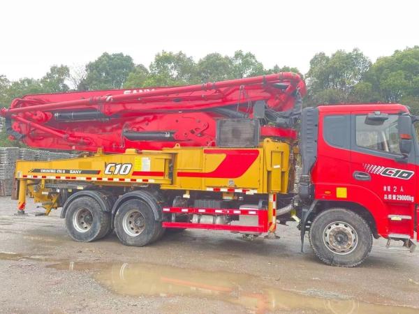 Hydraulic 47M Truck Mounted Pump Concrete Mixer for 2021 Used Construction