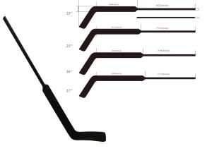 Wholesale Matte / Glossy Carbon Fiber Field Hockey Stick Junior Goalie 500 Lbs Strength from china suppliers