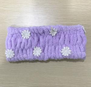Wholesale Chinese factory supplier hair turban absorb water band with elastic super soft microfiber dry cap from china suppliers