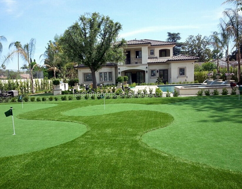 Make Your Home And Garden Stand Out with 35mm Pile Height Artificial Green Grass Decoration