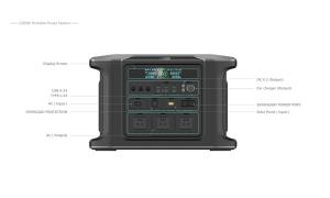 Wholesale 2200W Outdoor Power Portable Station Renewable Energy Battery Storage from china suppliers