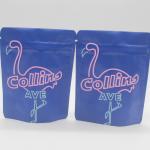 Child Resistant Soft Touch Mylar Bag Stand Up Heat Seal For Cookie