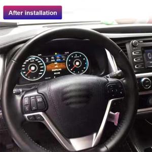 Wholesale 32GB 2015 2019 Toyota Highlander Dashboard Android 9.0 12.3 inch from china suppliers