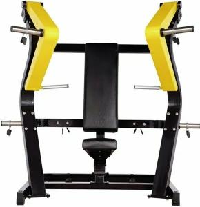 Wholesale Steel Fitness Equipment Strength Training Plate Loaded Chest Press Machine for Gym Bodybuilding Shoulder and Arms Workout from china suppliers