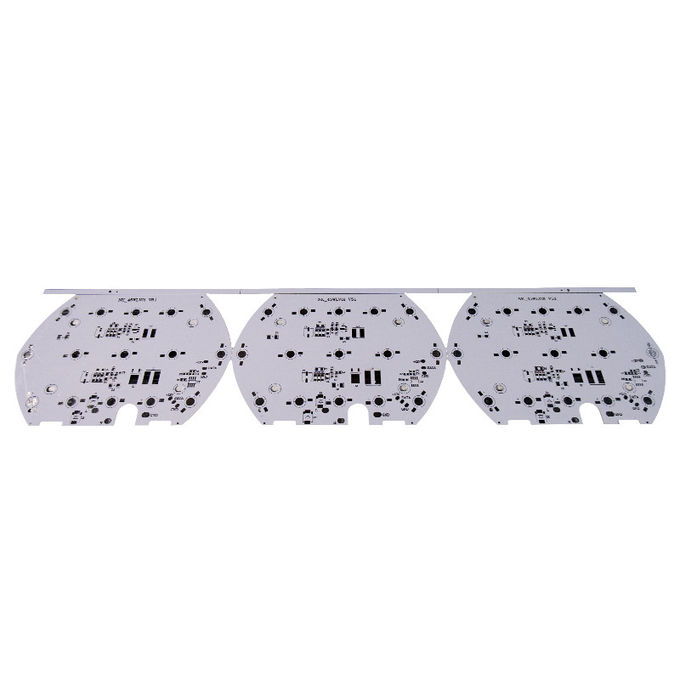 OSP HASL Lead Free ENIG Aluminium PCB For LED Mechanical Hole 0.15mm