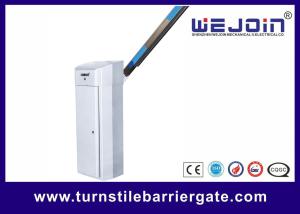 Wholesale White Traffic Control Arm Gates , Car Park Barriers Aluminum Alloy Motor Material from china suppliers