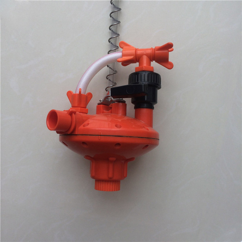 Poultry Farm Automatic Drinking Water System Chicken Plastic Water Pressure Regulator For Poultry Drinking Line house eq