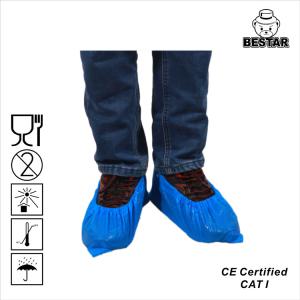 Wholesale Biodegradable Medical Disposable Blue Plastic Overshoes CPE Shoe Cover from china suppliers