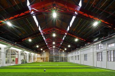 Q355 H Section Commercial Steel Building Prefabricated Sports Building