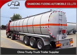 Wholesale 42000 L fuel tanker semi truck trailer for diesel oil delivery with insulating layer from china suppliers