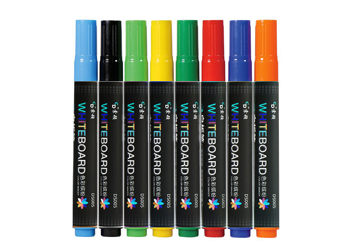 Colorful Smart Board Accessories , Dry Erase Marker Pen OEM Service
